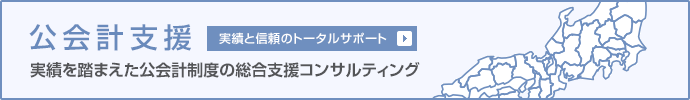 公会計：実績と信頼のトータルサポート